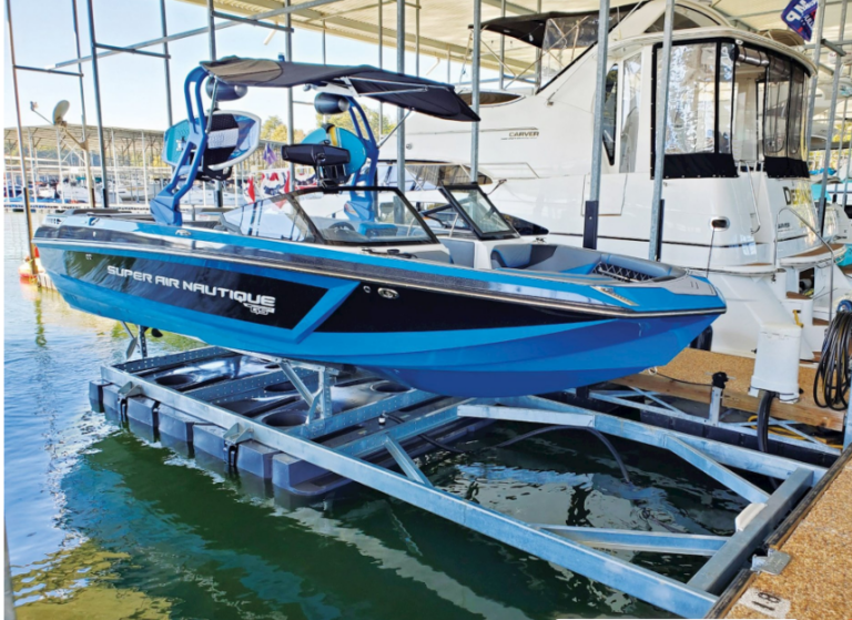 6500 FRONT MOUNT Top Shelf Boat Lifts